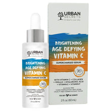 Load image into Gallery viewer, Brightening Age Defying Vitamin C Supercharged Serum 2 fl.oz (60ml)
