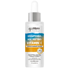 Load image into Gallery viewer, Brightening Age Defying Vitamin C Supercharged Serum 2 fl.oz (60ml)
