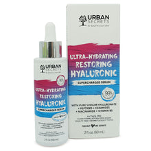 Load image into Gallery viewer, Ultra-Hydrating Restoring Hyaluronic Supercharged Serum 2 fl oz (60ml)
